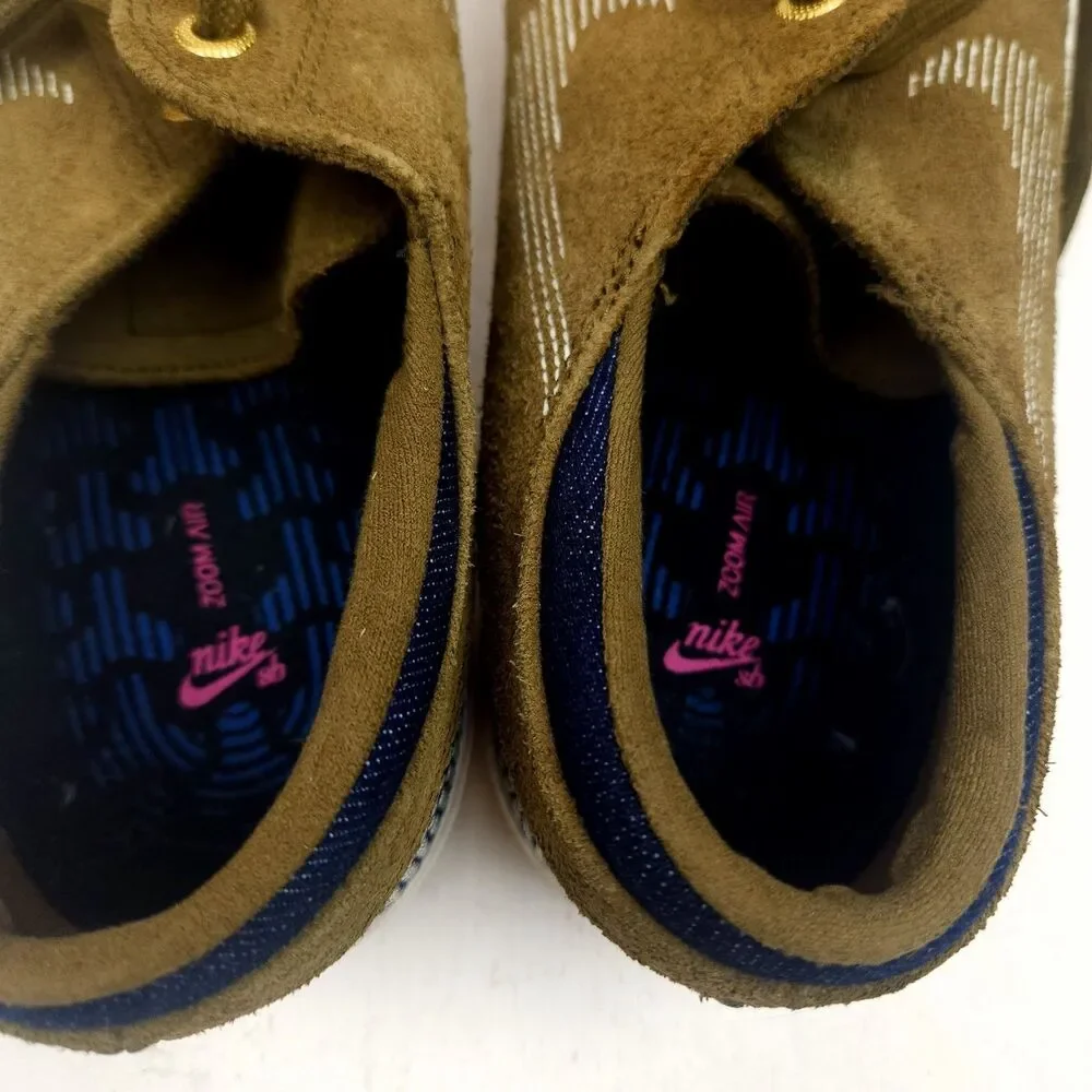 NIKE SB ZOOM STEFAN JANOSKI RM PRM [CZ4731 200] SASHIKO JAPAN YUKON BROWN SZ 13 - Picture 7 of 10